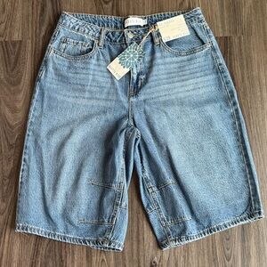 Dakota Blue Baggy Bermuda Denim Shorts Women's 29/9 NEW